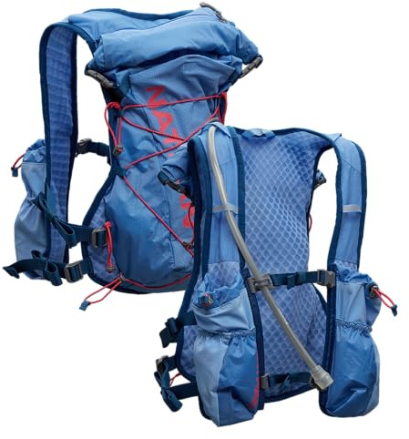 Nathan TrailMix Damen Laufweste/Trinkrucksack 12L (12 Liter) | 2L Blase enthalten (2 Liter) Reißverschluss, Taschen