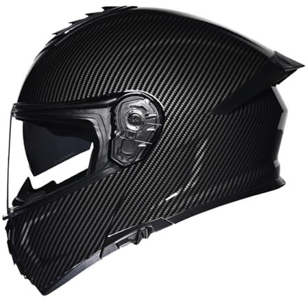 Klapphelm Flip up Motorradhelm Integralhelm Vollvisierhelm Herren Damen mit verstärktem Kinnschutz Chopper Moped Mofa Roller Modular Helm Motorrad mit ECE DOT Zertifizierungl 1,M