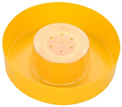 ANDRESLAD Runder Bienenfutterspender 2 Stück Praktische Futter Und Wasserversorgung Für Bienen Aus Robustem Kunststoff Einfach Zu Reinigen Für Bienenzucht