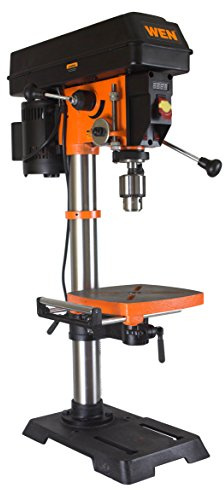 Wen 12-Inch Benchtop Drill Press, 6.2-Amp Variable Speed Motor with Cast Iron Construction, Laser and LED Work Light (DP1263V)