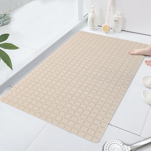ABCDipper Alfombrillas de Ducha Antideslizantes para Ducha Interior, Alfombrilla de baño de Goma Suave antimoho, Alfombrilla de pie para bañera y Ducha de baño, 40 x 70 cm