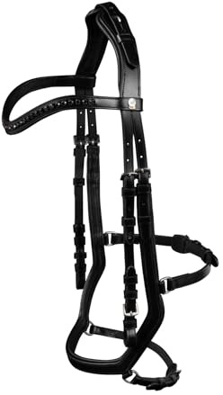 WALDHAUSEN X-Line Trensenzaum Relaxation, schwarz, VB