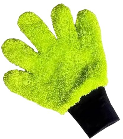 Guanto di pulizia per auto, guanti ergonomici, guanti da lavaggio con carbone attivo, nessun graffio, guanto da lavaggio ad alta assorbenza, per la pulizia 'auto, per, la casa