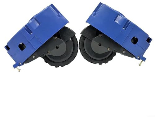 BlesConi Ruote di ricambio per robot aspirapolvere per Roomba serie 5/6/7/8/9, accessori per ruote sinistra e destra, facile installazione, pulizia migliorata
