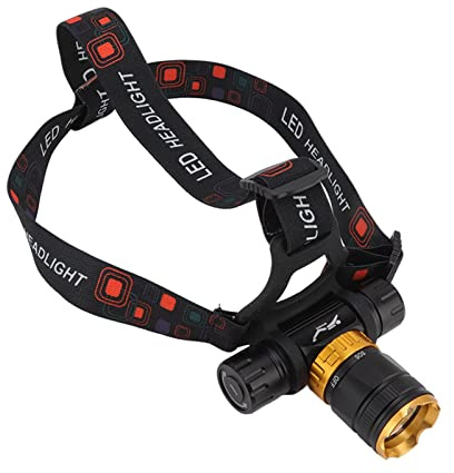 Aoresac Lampada Frontale Subacquea, 5000lm Torcia di Immersione Professionale, 5 modalità di Luce, IPX8 Impermeabile, profondità di 100 M, Fotografia Subacquea, Faro Subacqueo
