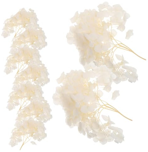 IMIKEYA de Flor de Hortensia Preservados Flores Secas Naturales para Decoración de Bodas Confeti Floral para Manualidades y Centros de Mesa Elegante