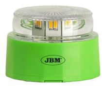 AutoFullCar - baliza v16 JBM homologada dgt 3.0 conectada movistar con geolocalización, luz emergencia coche 360º, base magnética y funcionamiento con pilas aa x4 (1)