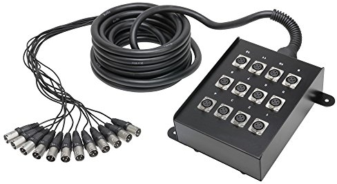 Adam Hall Cables K 12 C 10 Multicore Stagebox 12 x send | 10 m