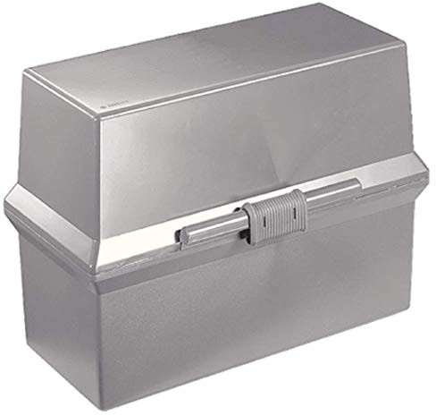 Esselte Karteikasten A5, Hellgrau, 36280