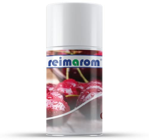 Duftspray Black Cherry | Lufterfrischer für automatischen Duftspender oder zum manuellen Sprühen | Raumduft von REIMA | mit Geruchsabsorber | Kirschenduft