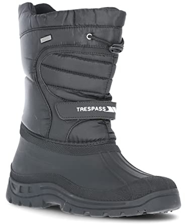 Trespass Dodo Homme bottes extérieur hiver bretelles réglables - noir - 41