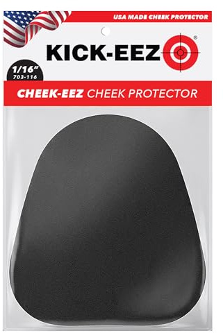 KICK-EZZ Unisex skyddande kind i sorban 1,5 mm tjock, svart, en storlek