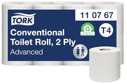 Tork Toilet Paper 8 x 8 Rollen (64 Rollen je 250 Blatt)