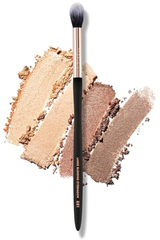 Profusion Cosmetics ES1 Large Blending Brush – Soft Fluffy Synthetic Bristles for Seamless Eyeshadow Blending, Vegan and Cruelty-Free Makeup Tool