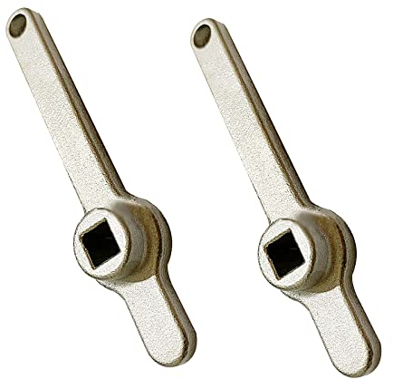 2 pezzi Chiave di Sfiato del Riscaldamento In, Chiave di Riscaldamento Chiave Quadrata Chiave di Sfiato del Riscaldamento Chiave di Sfiato per Valvola di Riscaldamento del Radiatore