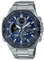 Casio Men's Analogue-Digital Quartz Watch with Stainless Steel Strap ECB-950DB-2AEF