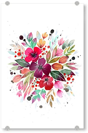 artboxONE Acrylglasbild 150x100 cm Natur Esther Meinl - Sommerstrauß - Bild Blume blumenstrauß blühen