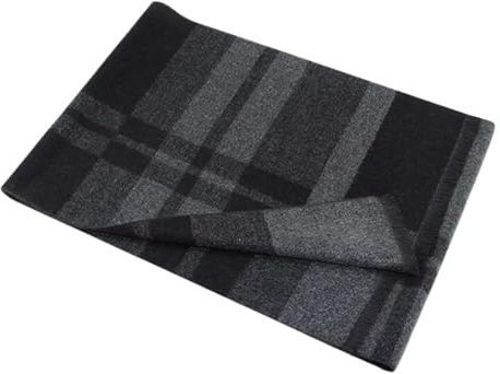 Aoleaky Winter-Wollschal für Herren Schals und Tücher klassisch warm kariert Wollschals für Herren MK-03 One Size