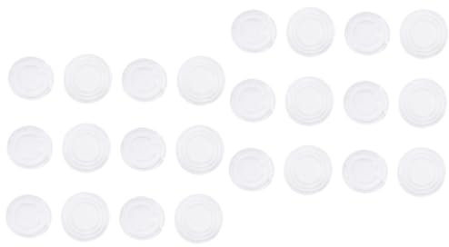 Uonlytech 400stücke Transparente Antirutsch-Pads Für Glastische Teiliges Aus Langlebigem Material rutschfest Und Geräuschdämpfend Für Möbel Und Heimgebrauch Schützt Oberflächen Und