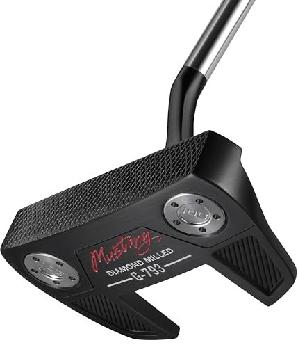PGF G-793 Forged Mallet Golf Putter [ Raw Black/Right Handed] Crafted with Precision