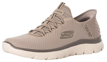Skechers herr Summits High Range Sneakers | Ren, bekväm och tidlös: Skechers BOBS damsneakers i vitt – perfekt för vardag och fritid.