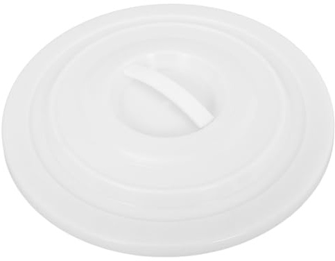 Luxshiny Tapa para Cubo de Basura al Aire Libre 40 Cm de Plástico Abs Resistente Hermética para Botes de Jardín y Reciclaje Uso Interior y Exterior Accesorio de Repuesto