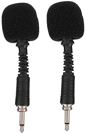 JOINPAYA 2stücke Tragbares Aufnahme-mikrofon: Mit Geräuschreduzierung Hochsensibles In-line Mikrofon Für Karaoke Konferenzen Und Bühnenaufführungen Schwarz