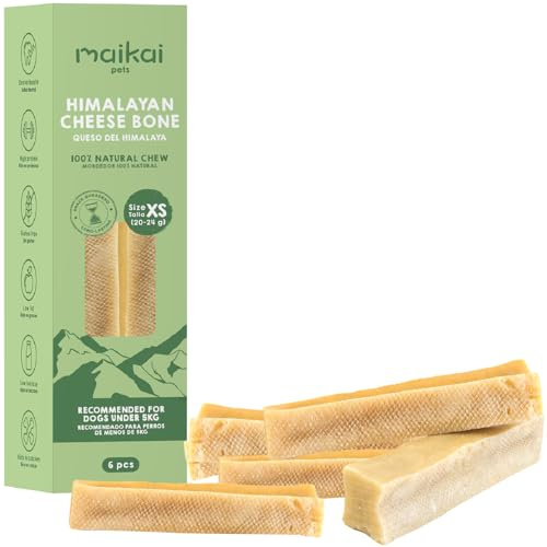 Masticativi Naturali per Cani Formaggio dell´Himalaya Lunga Durata 6 Pezzi