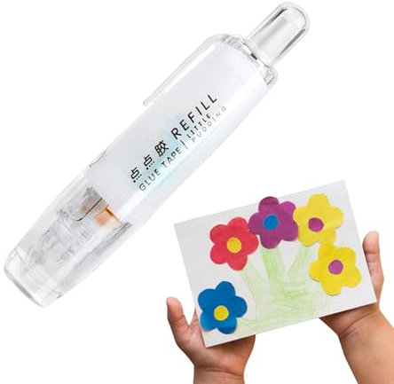 Generico Rullo di nastro colla-adesivo per foto-safe, nastro artigianale acido- | Nastro a doppia faccia con un forte, nessun danno da scarti di scrapbooking per le carte riviste album fai-dai