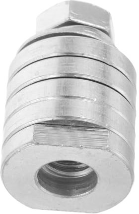 Tofficu Adaptador de Metal Plata M14 de Taladro para Amoladora Angular y Aplicación Multifuncional Conexión Estable para Construcción y Renovación