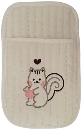 XUQEAYWD Organizer Per Lettino - Porta Pannolini In Cotone Appendibile,Borsa Appendibile Per Passeggino Con Pannolini Bavaglini Biberon Giocattoli Ciucci