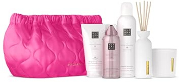 RITUALS Cofanetto regalo donna The Ritual of Sakura, Large – Set regalo donna con prodotti per la cura del corpo, Set bagno nutriente arricchito con latte di riso e fiore di ciliegio