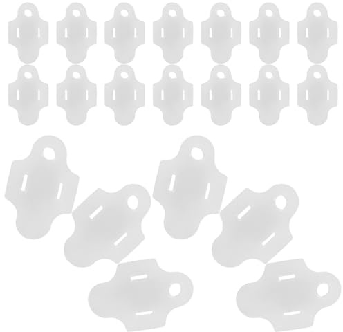 DOITOOL Lot de 20 Joints en Silicone Étanches pour Prise Extérieure – Rondelles Résistantes aux Intempéries pour Guirlandes Lumineuses et Rallonges Électriques – Protection Imperméable
