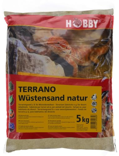 Hobby 34085 Terrano Wüstensand, Natur, Durchmesser 0,1-0,4 mm, 5 kg