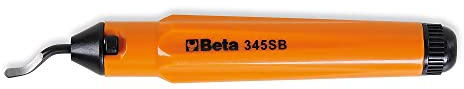 Beta 345SB - Sbavatore a raschietto a lama intercambiabile girevole in acciaio hss