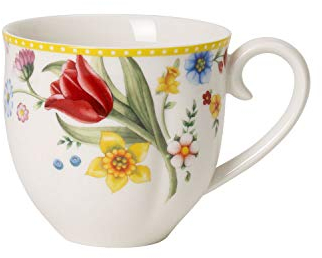 Villeroy & Boch Mug, Hard Porcelain, Yellow, Colourful, 1 Count (Pack of 1)
