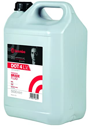 Brembo Bremsflüssigkeit DOT 4â LV (Low Viskosität), 5000â ML