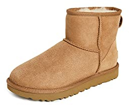 UGG Women's Classic Mini Ii Fashion Boot, Chestnut, 5 UK