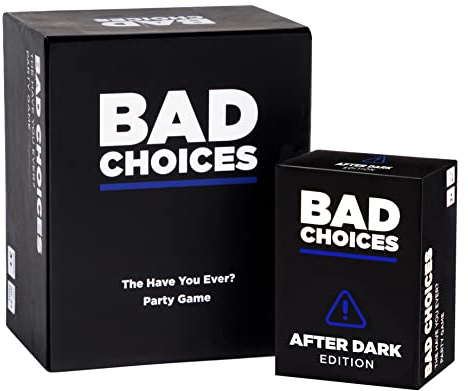 BAD CHOICES + After Dark Bundle - Card Game - Party Game - English - Dyce Games