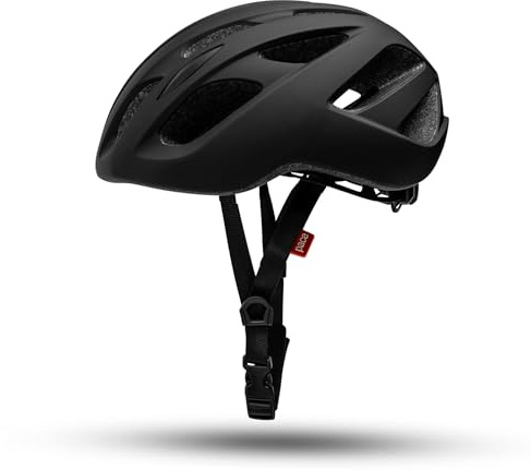 Crazy Safety Empire Fahrradhelm | City- & Rennradhelme | Fahrradhelm für Fahrrad, City-Rad und E-Bike | Fahrradhelm Damen Herren | Fahrradhelm verstellbar und mit Mückennetz Gr. 54–59 cm (Schwarz)