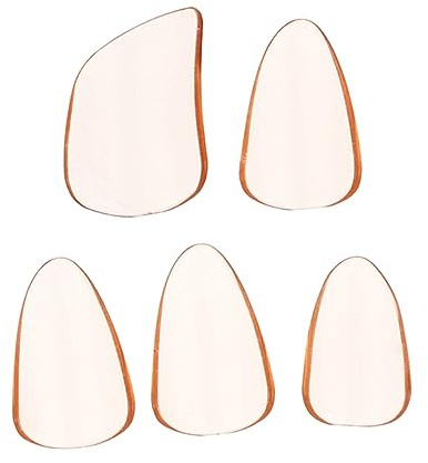 ibasenice 5stücke Guzheng Fingerpicks Aus Hochwertigen Materialien Guzheng Use Nails Für Präzisen Klang Inklusive Schutzkanten Für Anfänger Für Langlebige Performance