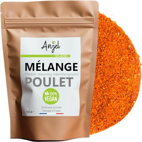 Savoureux Mélange d'Épices Poulet 100g - Assaisonnement Exquis pour des Plats de Poulet Gourmands - 100% Naturel et Authentique - NCA