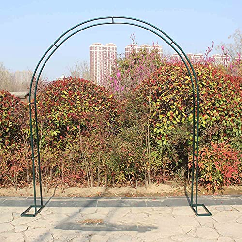 Arch Blume Stehen Schmiedeeisen Eisen Garten Pavillon Arch Unterstützung Rahmen, Verwendet Für Rose, Clematis, Kletterpflanzen Und Anderen Vine-Support Frames/Grün / 180Cm