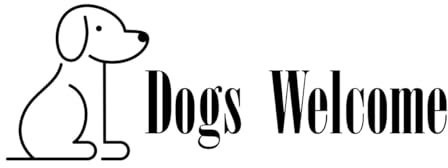 Dogs Welcome Window Sticker Pet Shop Home Business Vinyl Decal