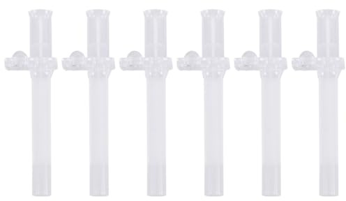 Garneck Cannucce Di Ricambio in Silicone Per Borraccia - Set Da 6 Pezzi Per Ugelli Universali - Compatibili Con Borracce Suavinex e SJ Ideali Per Bevande e Attività