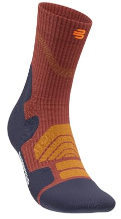 BAUERFEIND Wandersocken „Outdoor Merino Mid Cut Socks“ für Outdooraktivitäten wie Wandern (Trekking, Hiking), 1 Paar Sportsocken aus Wolle (Merino)