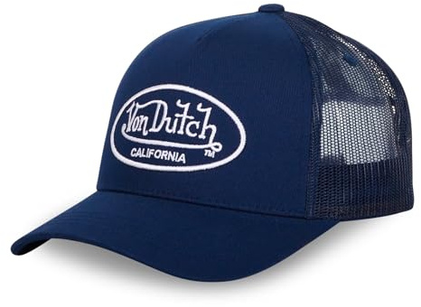 Von Dutch Baseballkappe mit Netz für Erwachsene, zweifarbig und gesticktes Logo LOFB