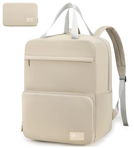 SPAHER Faltbarer Handgepäck Rucksack 40x30x25cm Eurowings Reiserucksack Leicht Handgepäck Flugzeug Weekender Rucksack Kleine 30L Cityrucksack Wasserdichter Herren Damen