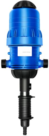 awolsrgiop Inyector de fertilizante para riego por goteo, 0,4 % -4 %, bomba dosificadora ajustable para riego de jardín, invernadero, sistema hidropónico