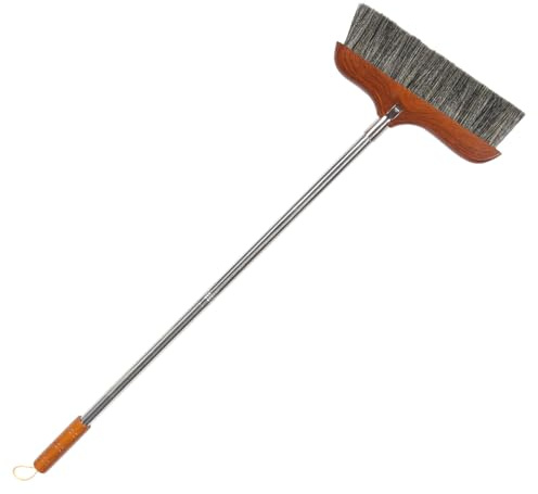 GOOHOCHY Push Broom for Home Cleaning Handle Bristle Broom Long Handle Floor Cleaning Tool for Household Use for Hair and Dust Removal